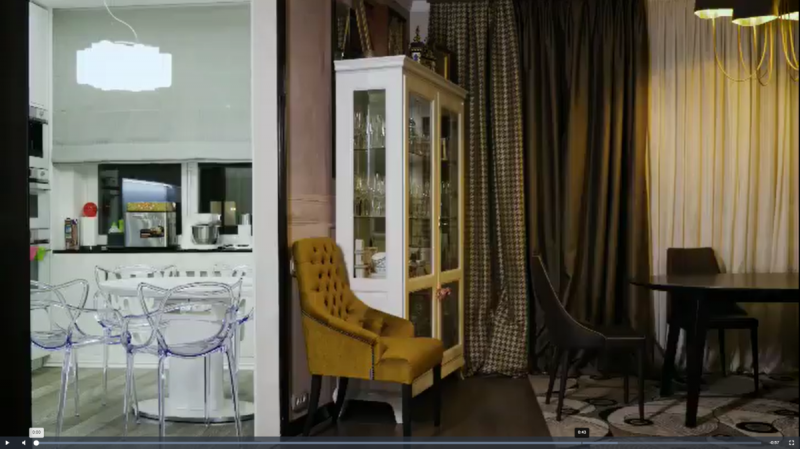 Идеальная гостиная и кухня Юлии Барановской. Тур по московской квартире после переделки «Идеального ремонта»